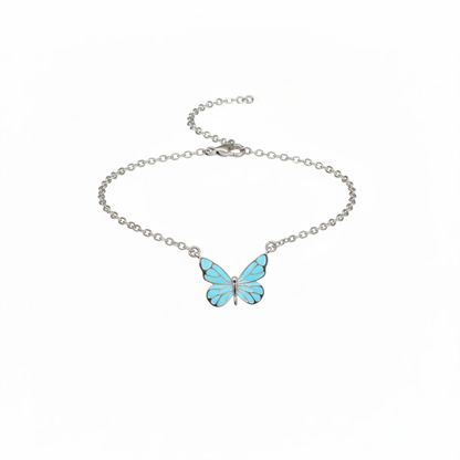 Jewelance™ GlowingButterfly 1+1 GRATIS: Mote Glødende Sommerfugl Halskjede Og Armbånd Sett