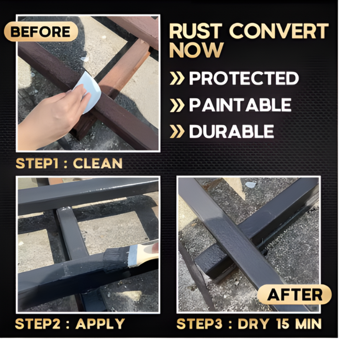 RustConversion 1+1 GRATIS: 2-I-1 Rustkonverteringsmaling Og Metalprimer