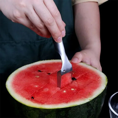 Globetrek° FruitCutter: 2-i-1 Multifunksjonell Fruktgaffel og -Kutter
