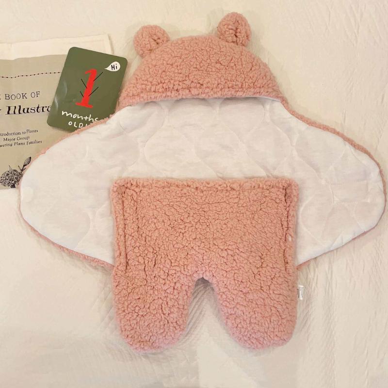 Kletshuts™ BabySwaddle: Ultra-Blød Sikker Baby Svøbe Sovepose