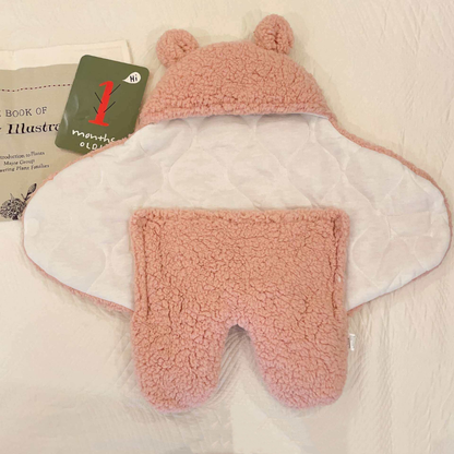 Kletshuts™ BabySwaddle: Ultra-Blød Sikker Baby Svøbe Sovepose