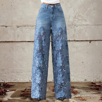 Icone™ TrendyJeans - Moderigtige Bredt Ben Trendy Jeans
