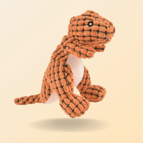 Indestructible® Toy - Uforgjengelig Plysj Dinosaur Leketøy -