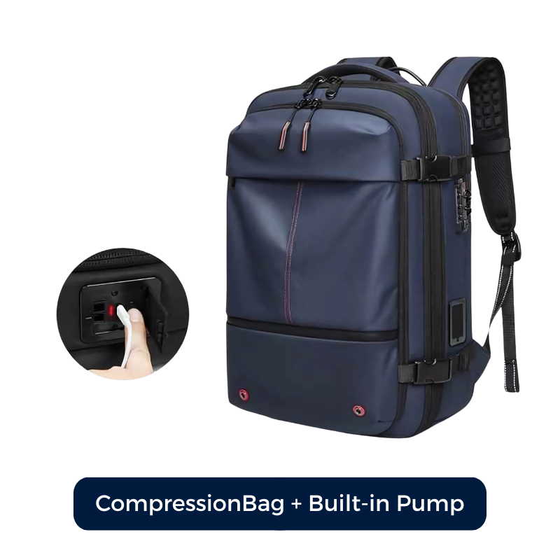 Icone™ CompressionBag: Plassbesparende Kompresjons Vakuum Reiseveske