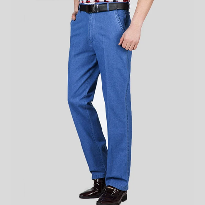 Icone™ RetroJeans: Høywaistede Tilfeldige Retro Jeans for Menn