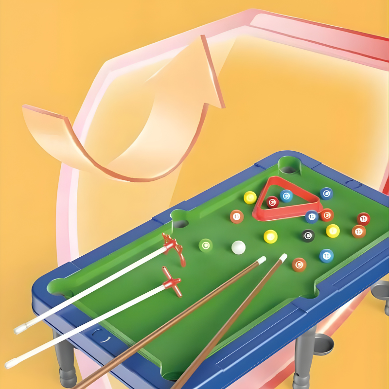 Kletshuts™ MiniArena: Ultimat 6-I-1 Bærbart Mini Arena Underholdningsbrett