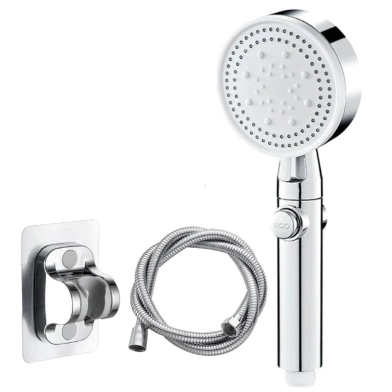 Borhe® PressureShower - 5 i 1 Høyt Trykk Dusjhode