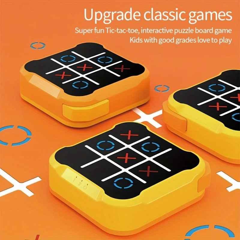 Kletshuts™ FunTicTacToe: Interaktivt Elektronisk Tic-Tac-Toe-spill For Alle Aldre