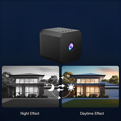Globetrek° CompactCamera: Trådløs HD Natsyn Hjem Monitor Kompakt Kamera