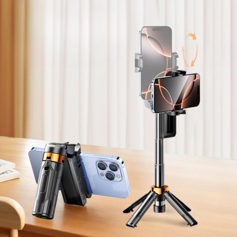Holder360° CameraPod - Ultrastabilt Mini Kamerastativ Med Gratis Lys