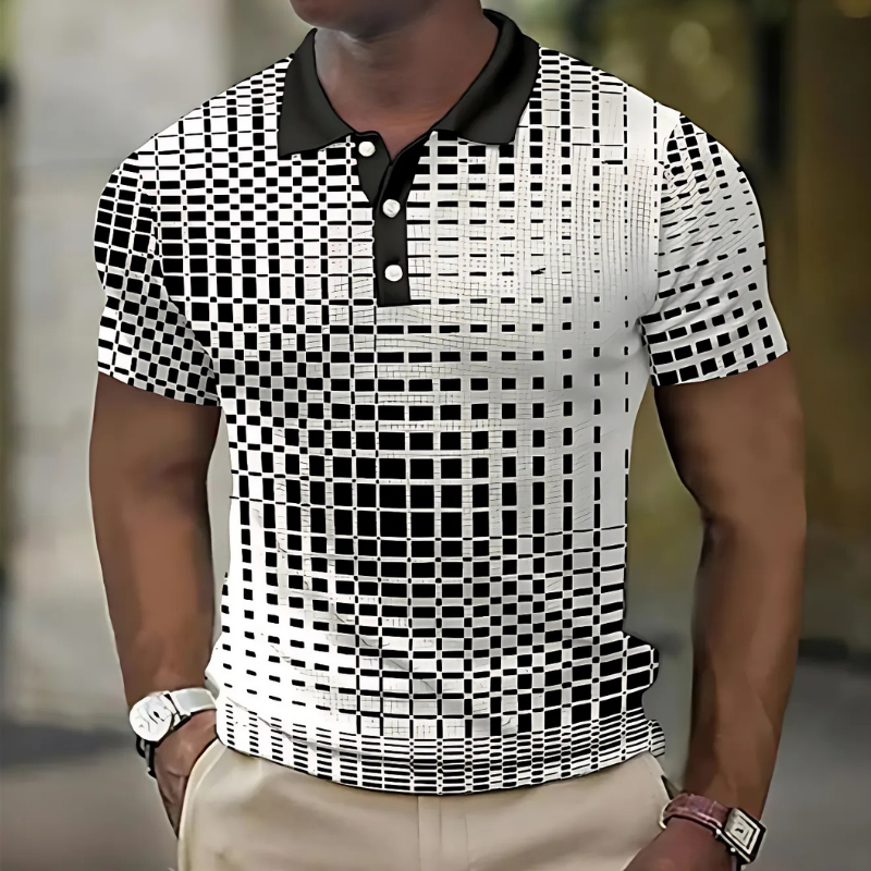 Icone™ Poloshirt 1+1 GRATIS: Komfortabel Klassisk Moderne Passform Poloshirt