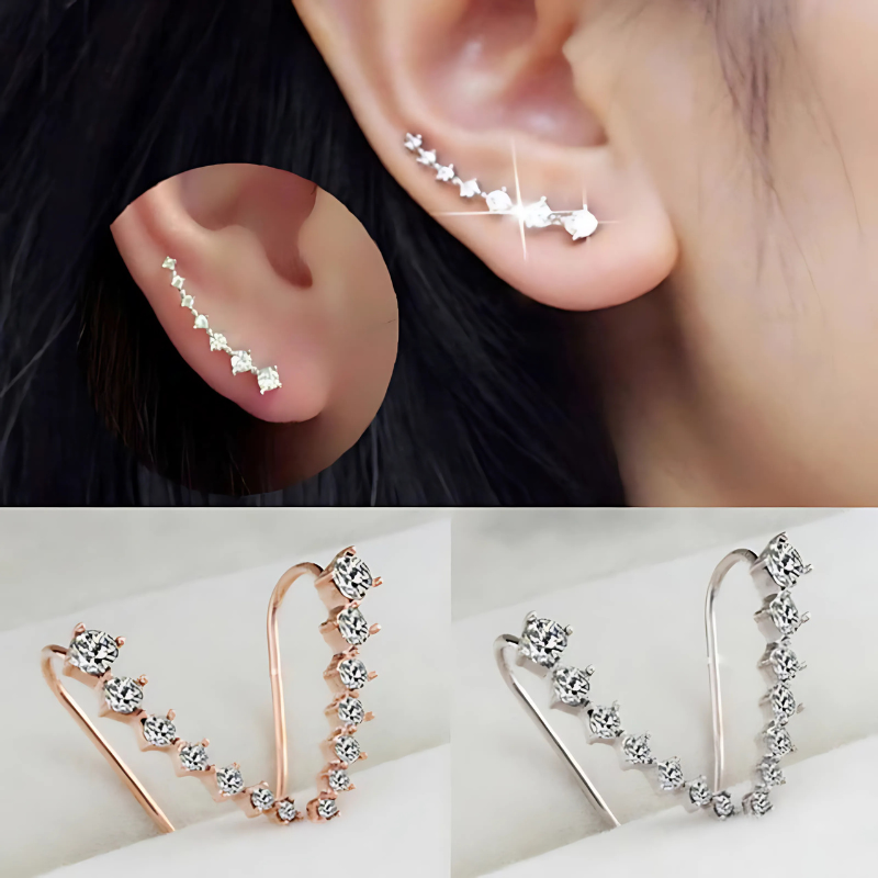 Jewelance™ ClipEarrings 1+1 GRATIS: Lange Elegante Klips Øredobber I Gaveeske