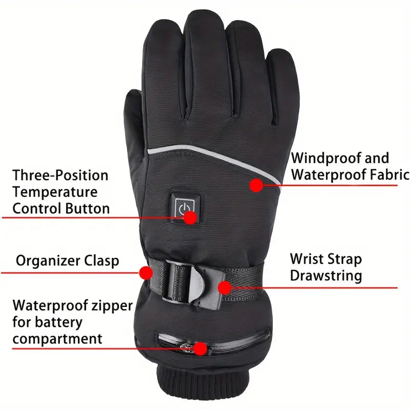 Icone™ ThermalGloves: Vanntett Vinter Håndvarme Termiske Hansker