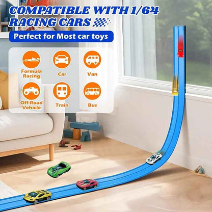 Kletshuts™ FlexibleRacer: Kreativt Byggbart DIY Fleksibelt Racerbanesett