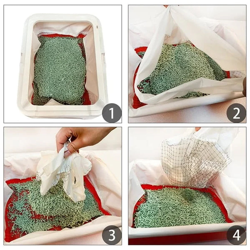Catfri® WasteFilter 1+1 GRATIS: Gjenbrukbare Kattestrølinere For Avfallsfjerning