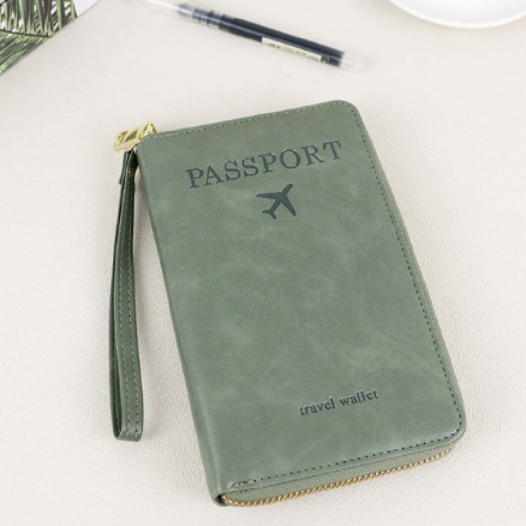 Icone™ TravelWallet 1+1 GRATIS: Alt-i-ett passholder og reiselommebok
