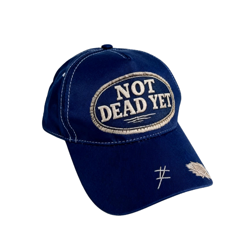 Icone™ BaseballCap: Ikke Død Endnu Citat Baseball Vintage Kasket