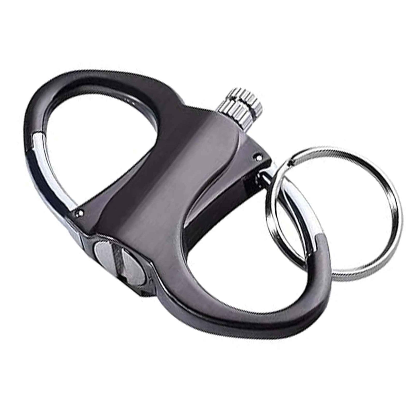CompactLighter 1+1 GRATIS: Påfyllbar 2-I-1 Karabinkrok Permanent Kompakt Lighter