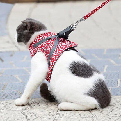 DogCatFri™ Leash - Anti-Break Away Vestsele og Båndsett