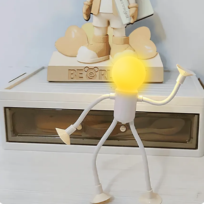 Ledsen™ FigureLamp 1+1 GRATIS: Mykt Lys Fleksibel Figur Nattlampe