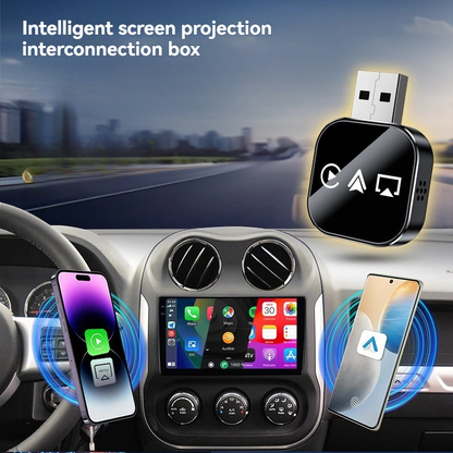 SmartPlug™ – Universell Smart Plugg Trådløs CarPlay Og Android Auto Adapter