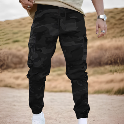 Icone™ CamouflagePants: Stilige Avslappede Multi-Lomme Kamuflasjebukser