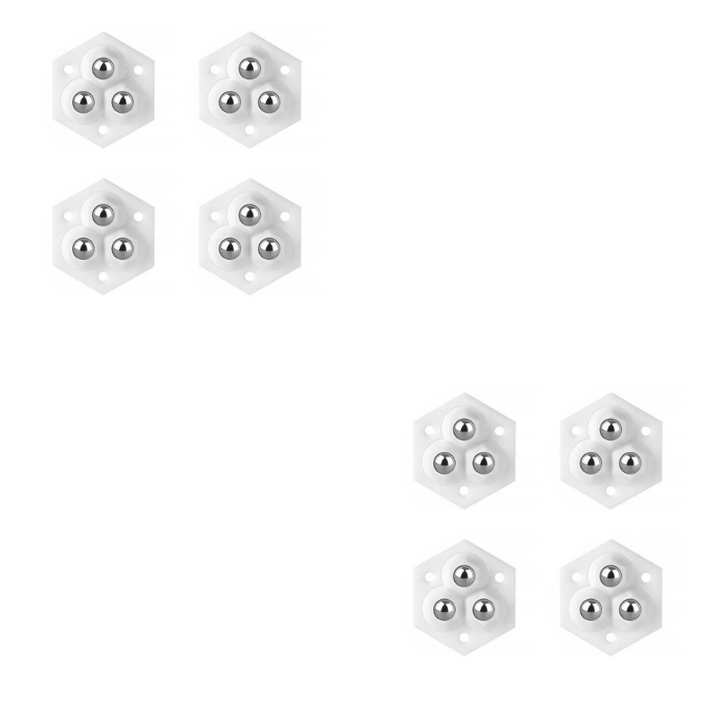 Globetrek° MovingRollers 1+1 GRATIS: Glat Flytning Hjul Møbel Glidende Ruller