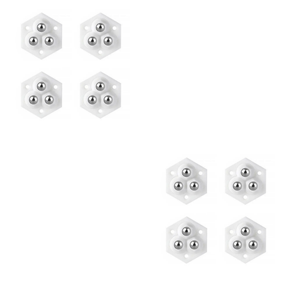 Globetrek° MovingRollers 1+1 GRATIS: Glat Flytning Hjul Møbel Glidende Ruller