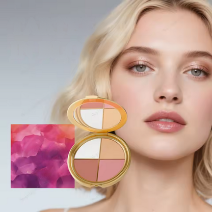 MultiPalette™ 1+1 GRATIS: Lett å blande Alt-i-ett Ansikt Øyne Rouge Multi Palette