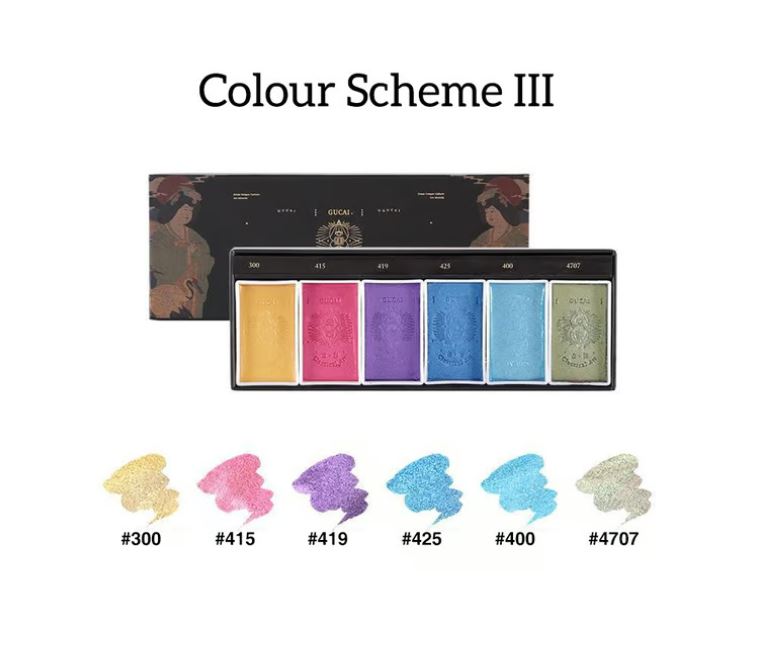 WatercolorPaint - Høy Kvalitet Pigment Akvarellmaling Sett