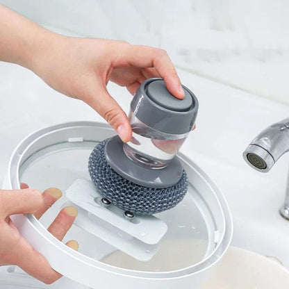 Cleaner Pro° PalmBrush - Såpedispenserende Håndflatebørste