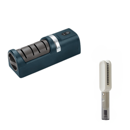 Globetrek° EdgeSharpener: Elektrisk Hurtig Slibningssystem Glat Kant Finish Værktøj