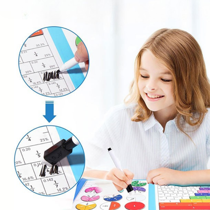 Kletshuts™ MathGame: Pedagogisk Magnetisk Barn Matematikk Puslespill