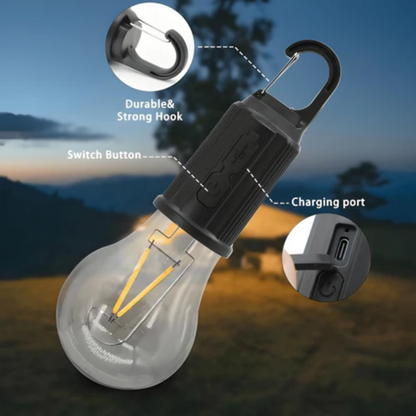 Ledsen™ HangingBulbs 1+1 GRATIS: Trådløse Genopladelige Hygge Ambient Hængende Lygter