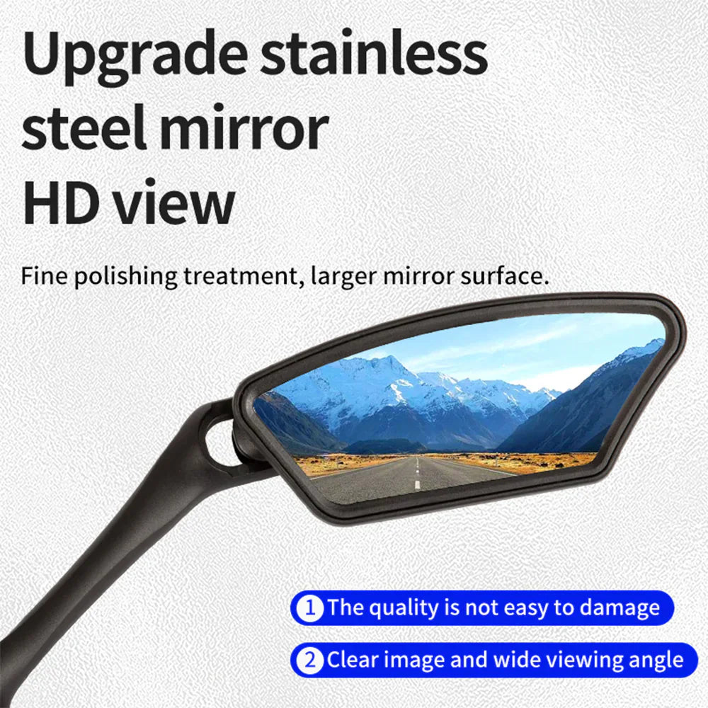 RearviewMirror: Sykler Og Motorsykler 360° Justerbare Bakspeil