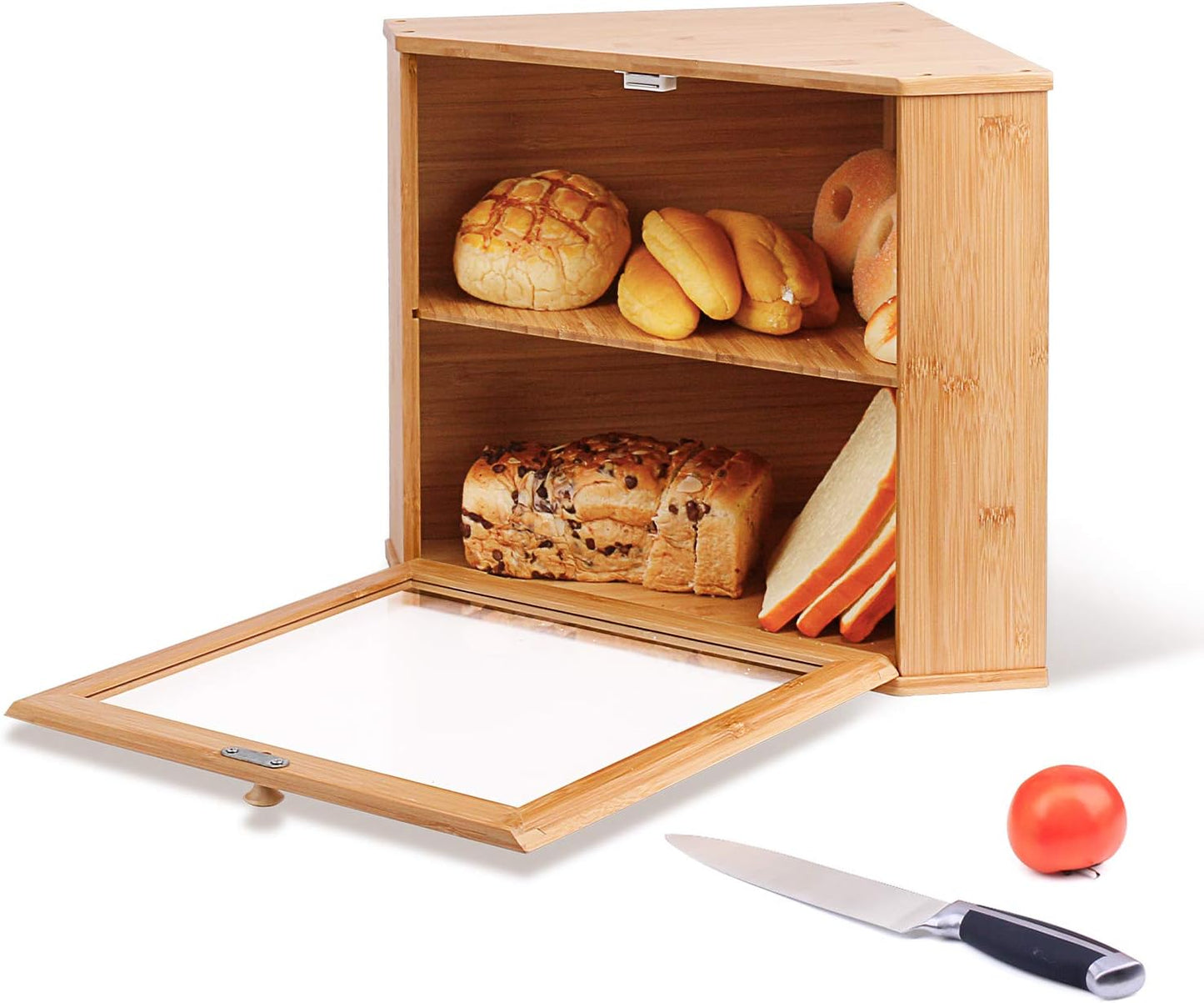 UltiFurni® CornerCabinet: Pladsbesparende Smart Pantry Opbevarings Hjørneskab