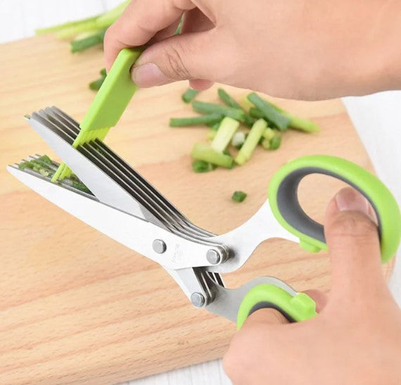 Globetrek° KitchenScissors 1+1 GRATIS: Multifunksjonell 5-blads kjøkkensaks