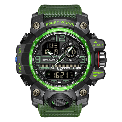 TacticalWatch - Multifunktionel Digital Taktisk Udendørs Sportsur