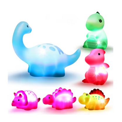 Kletshuts™ ShowerToy: LED Lys Flydende Brusebad Følgesvend Baby Bad Legetøj
