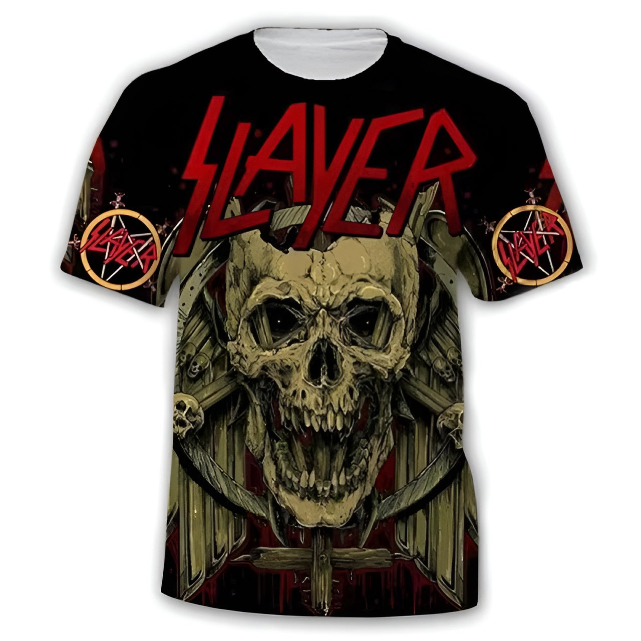 Icone™ SlayerShirt: Optimal Komfort Moderne Passform Daglig Slayer-skjorte