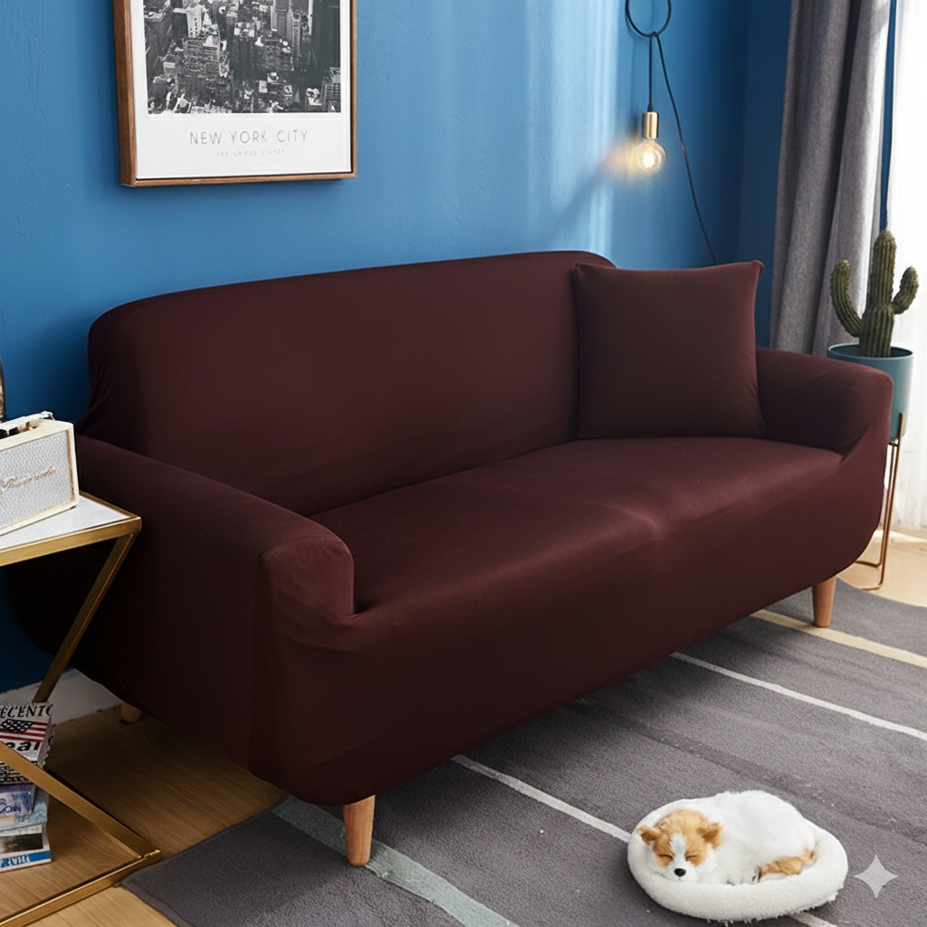 Globetrek° StretchCover: Premium Rynke-Resistent Sofa Beskytter Stræk Betræk