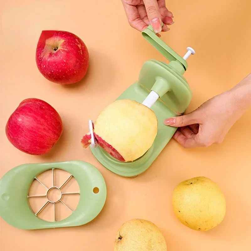 Globetrek° FruitPeeler - Multifunktionel Håndsving Frugt Skræller Hurtigt Nem Skrælleværktøj