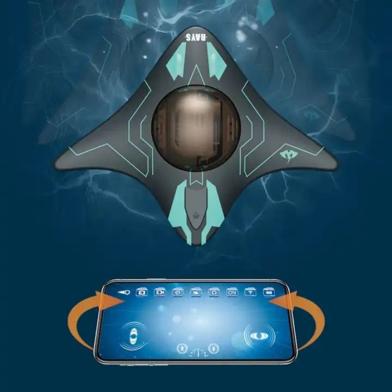 SeaDrone - App Styret Real-Time Visning Underwater Drone Kamera