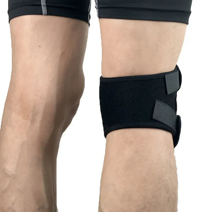 Icone™ KneeBrace 1+1 GRATIS: Justerbar Knestropp med Borrelås for Støtte og Beskyttelse