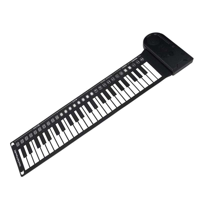 Kletshuts™ PortablePiano: Letvægts Musik Rul-Op Bærbar Klavertastatur