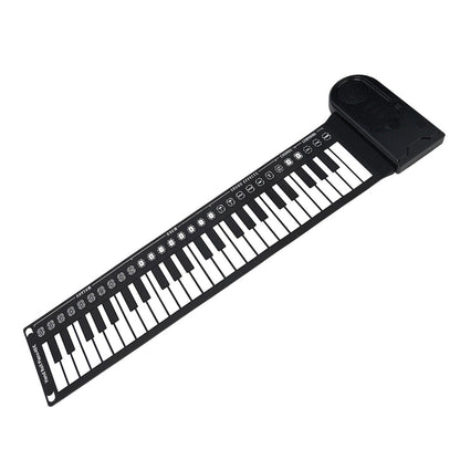 Kletshuts™ PortablePiano: Letvægts Musik Rul-Op Bærbar Klavertastatur