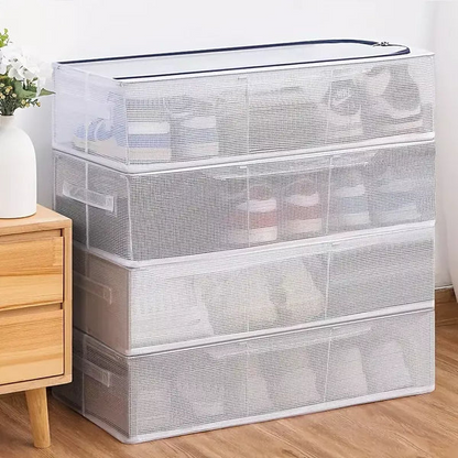 Globetrek° ShoeStorage: Stilfuld Pladsbesparende Skoopbevaringsorganisator