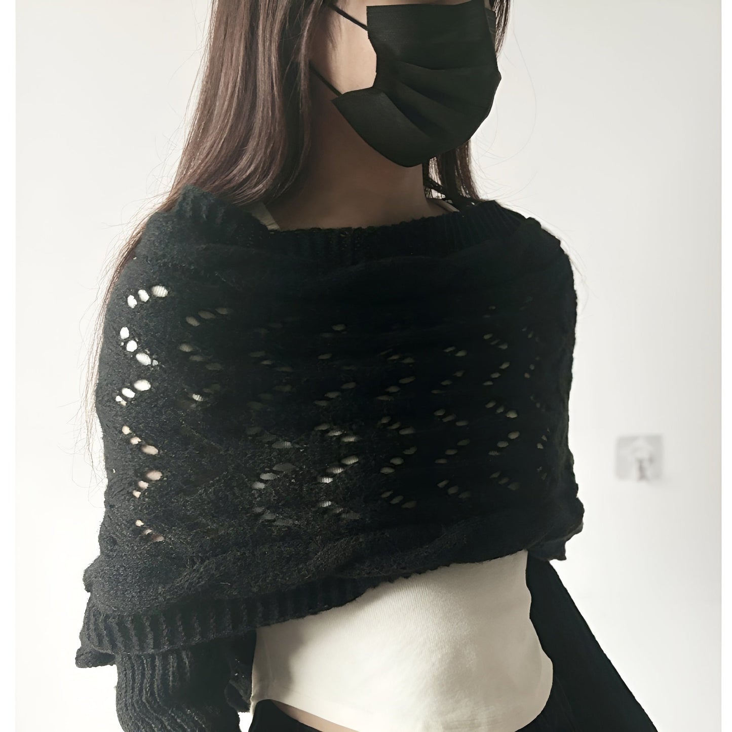 Icone™ ScarfSweater: Stilfull 2-i-1 Konvertibel Varm Skjerfgenser