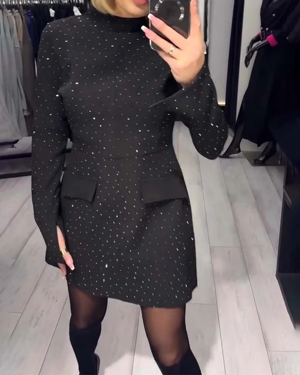 Icone™ LuxuryDress - Allsidig Alle-sesongs A-linje Elegant Luksuskjole
