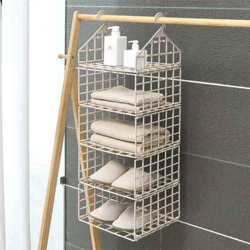 GlideHold® HangingOrganizer: Plassbesparende Flerlags Vertikal Hengende Oppbevaringsorganisator